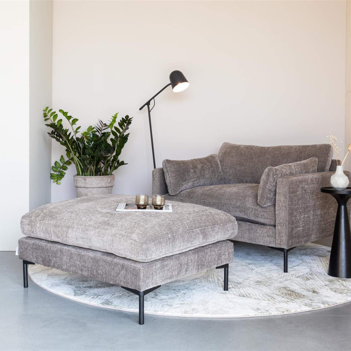 Zuiver Love Seat Summer Coffee - Image 10