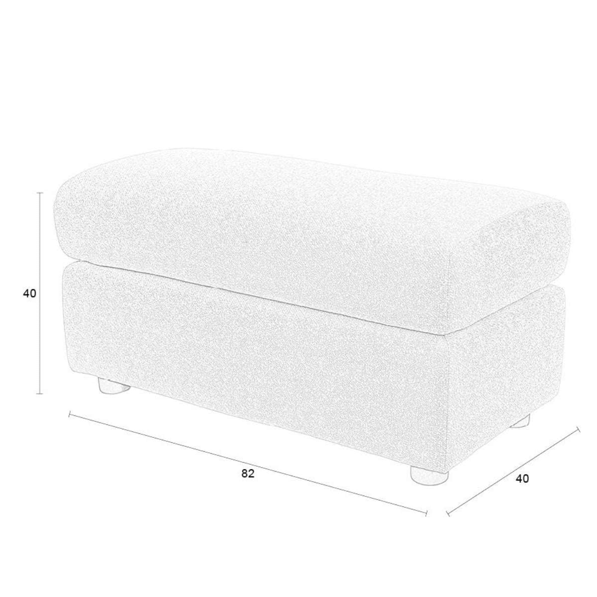 Zuiver Outdoor Hocker Mississippi - Image 8