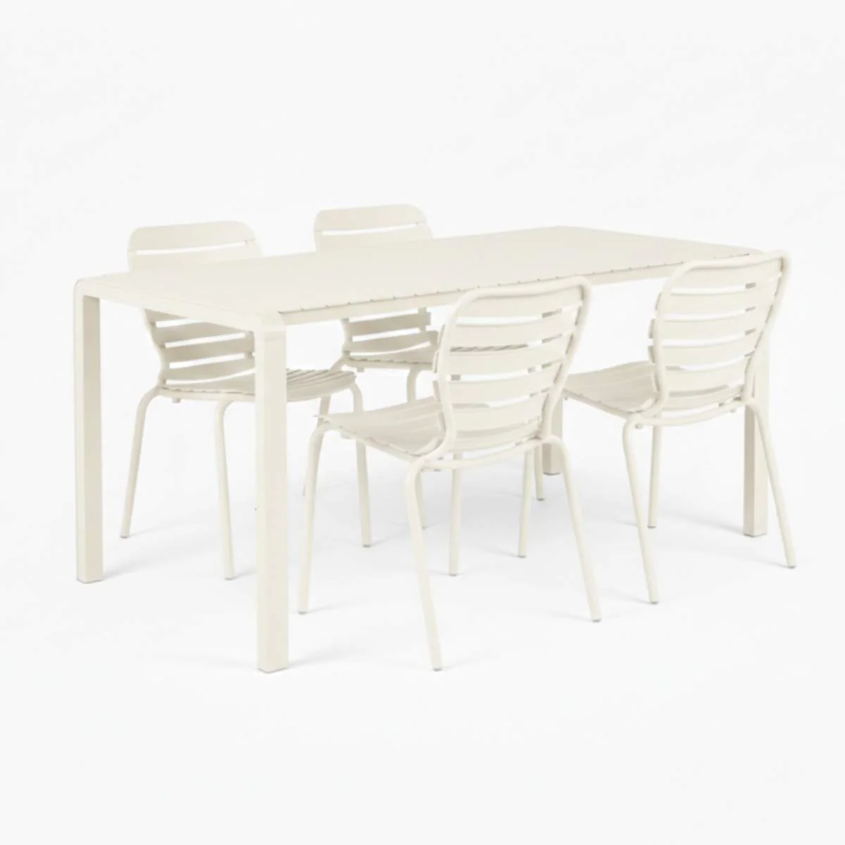 Zuiver Set Garden Table Vondel 168,5 + 4 Chair Vondel - Image 3