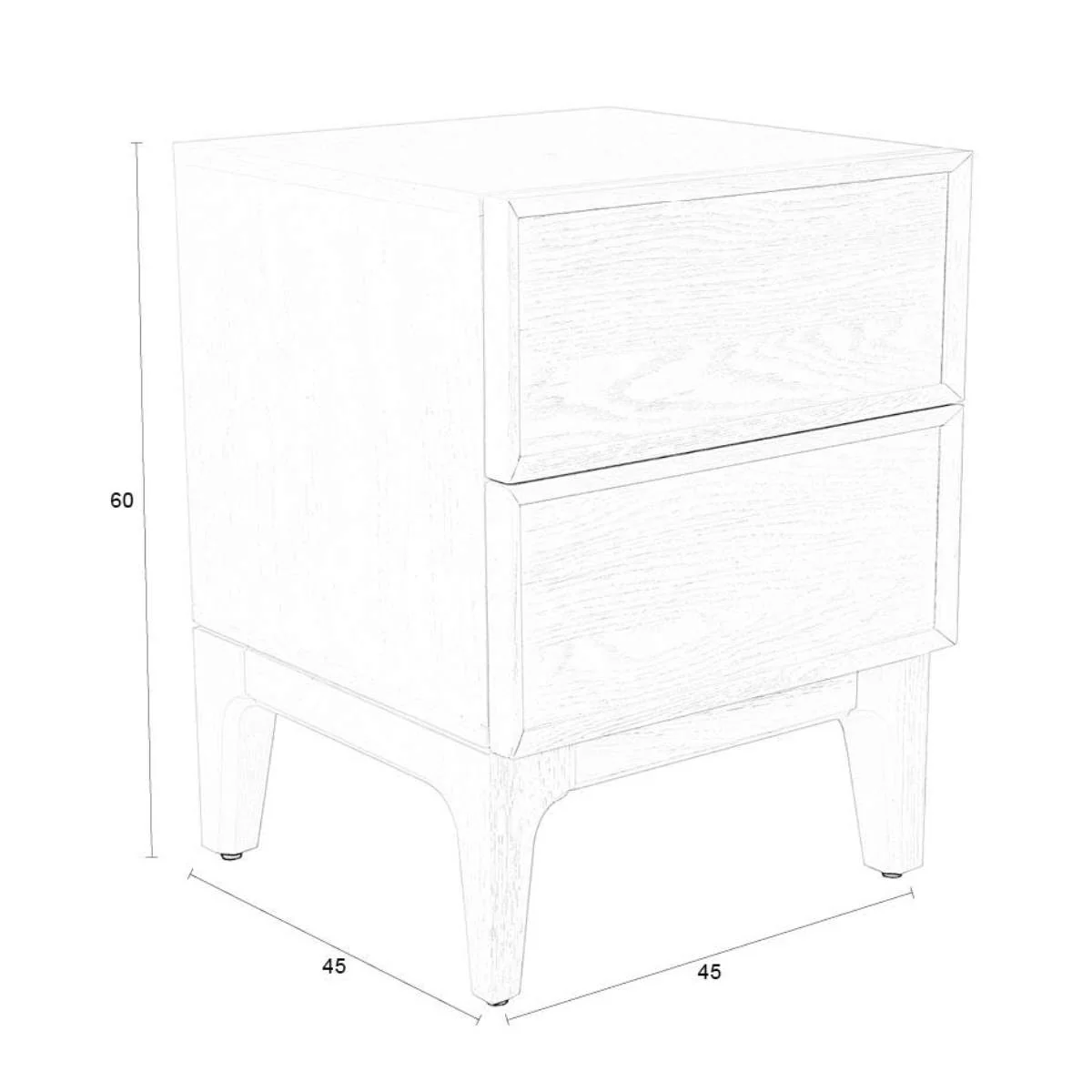 Zuiver Side Table / Bedstand June - Image 6