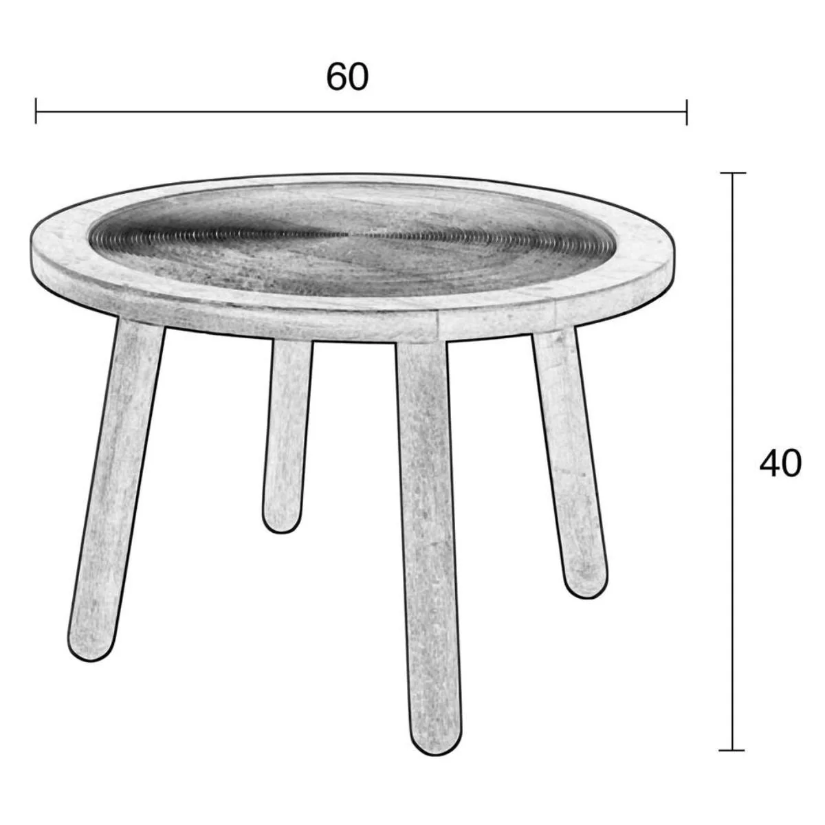 Zuiver Side Table Dendron - Image 12