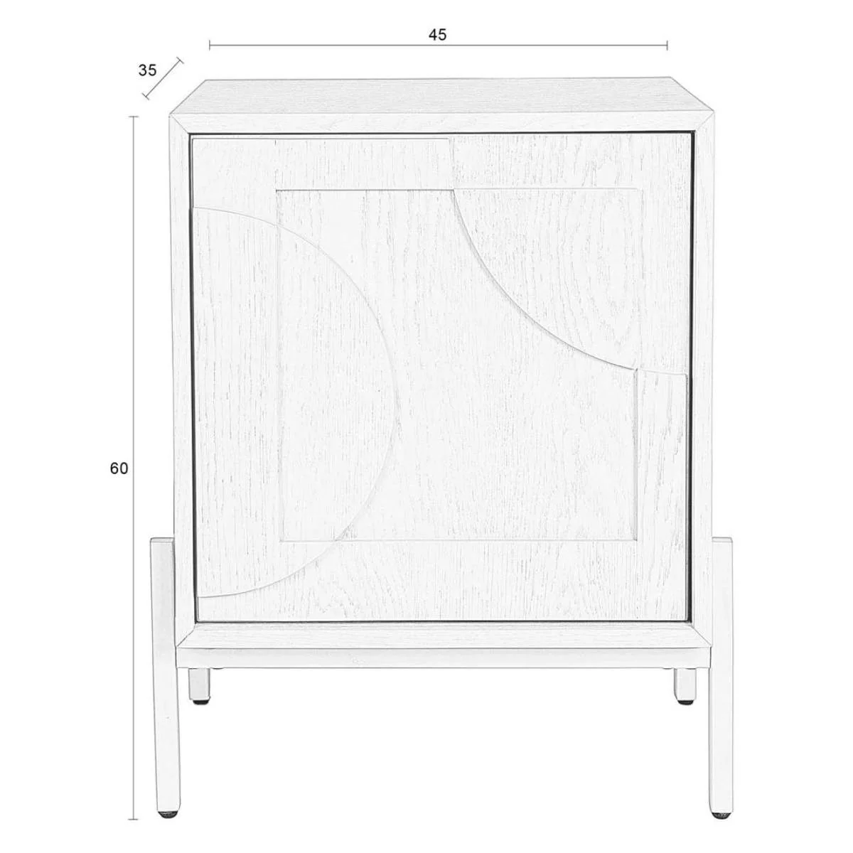 Zuiver Side Table Faces - Image 8