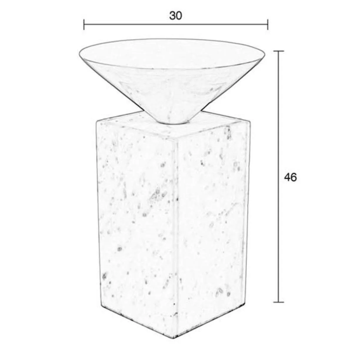 Zuiver Side Table Pride - Image 6