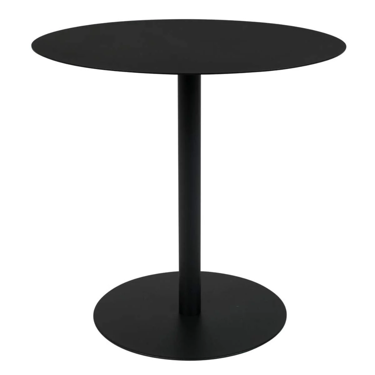 Zuiver Side Table Snow Black Round