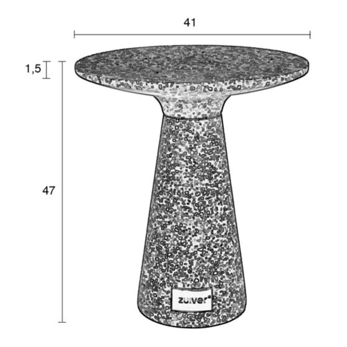 Zuiver Side Table Victoria - Image 11