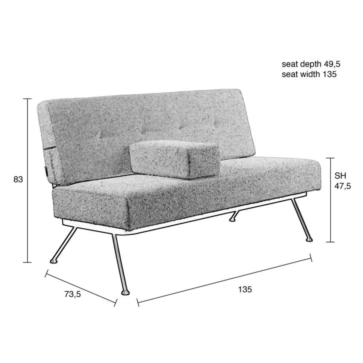 Zuiver Sofa Bowie - Image 10
