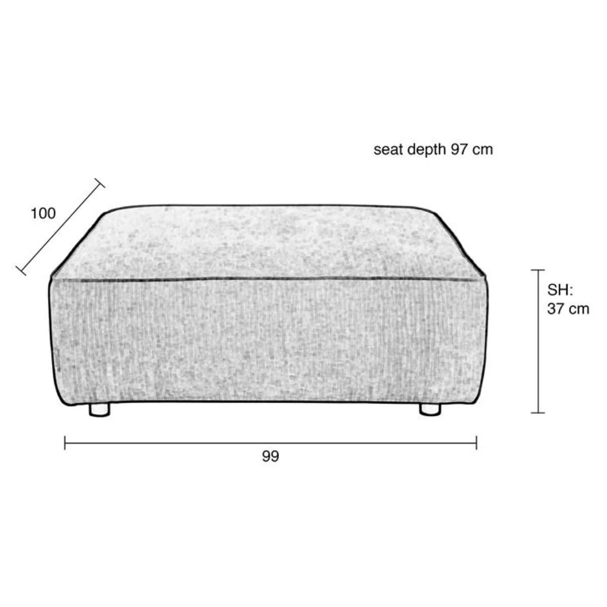 Zuiver Sofa Element Hunter - Image 11