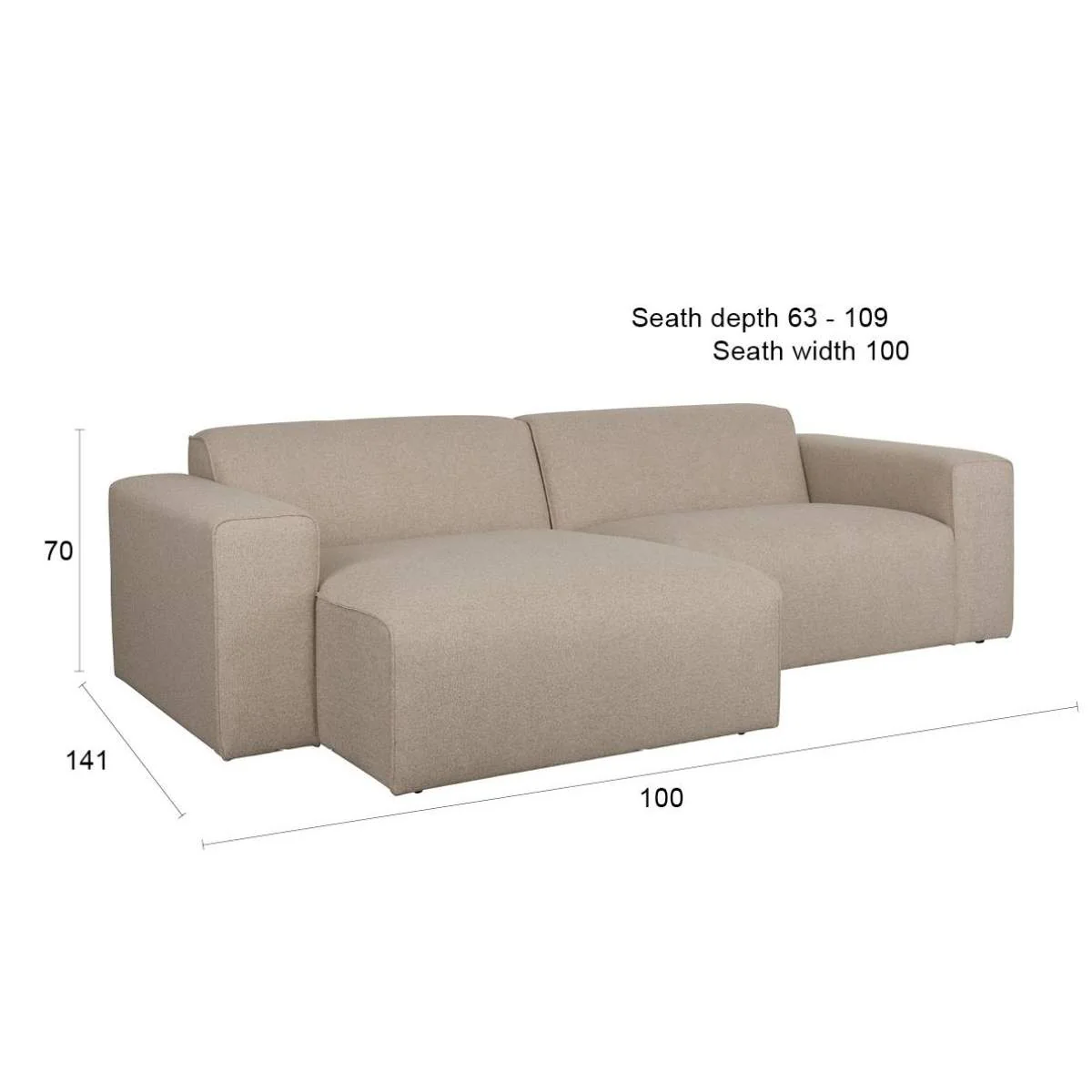Zuiver Sofa Milka 3-Seater - Image 17