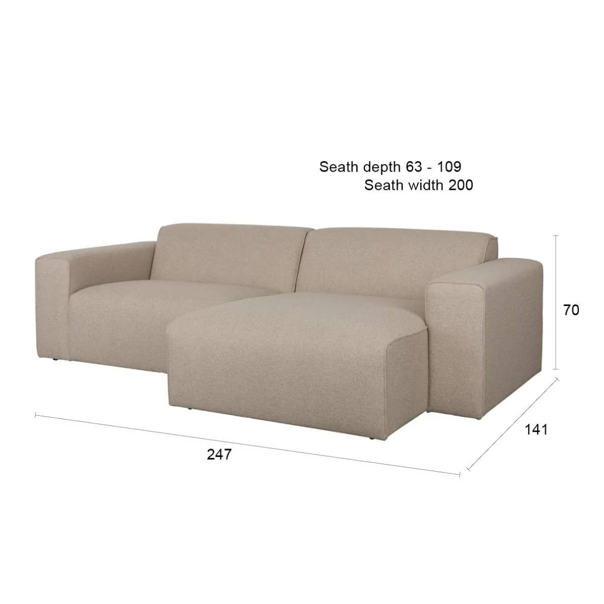 Zuiver Sofa Milka 3-Seater - Image 28