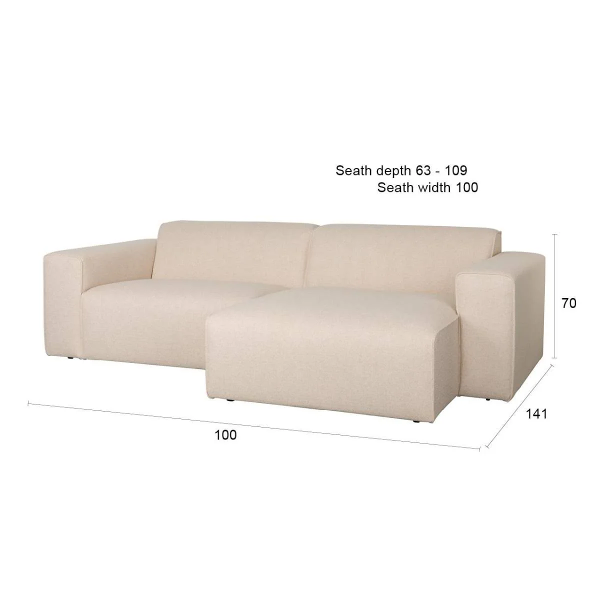 Zuiver Sofa Milka 3-Seater - Image 45
