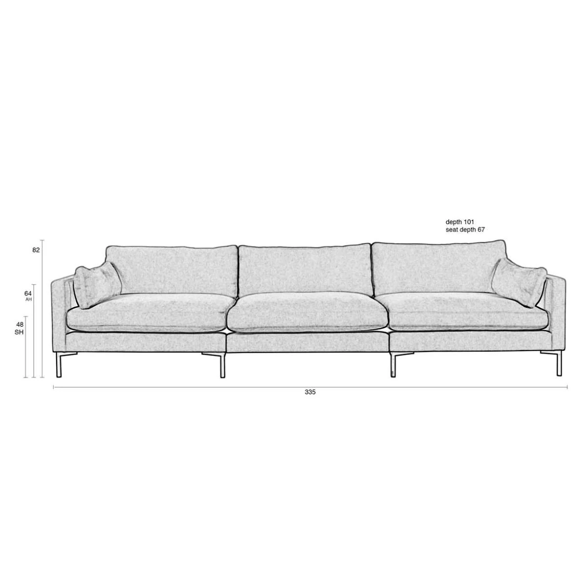 Zuiver Sofa Summer - Image 12