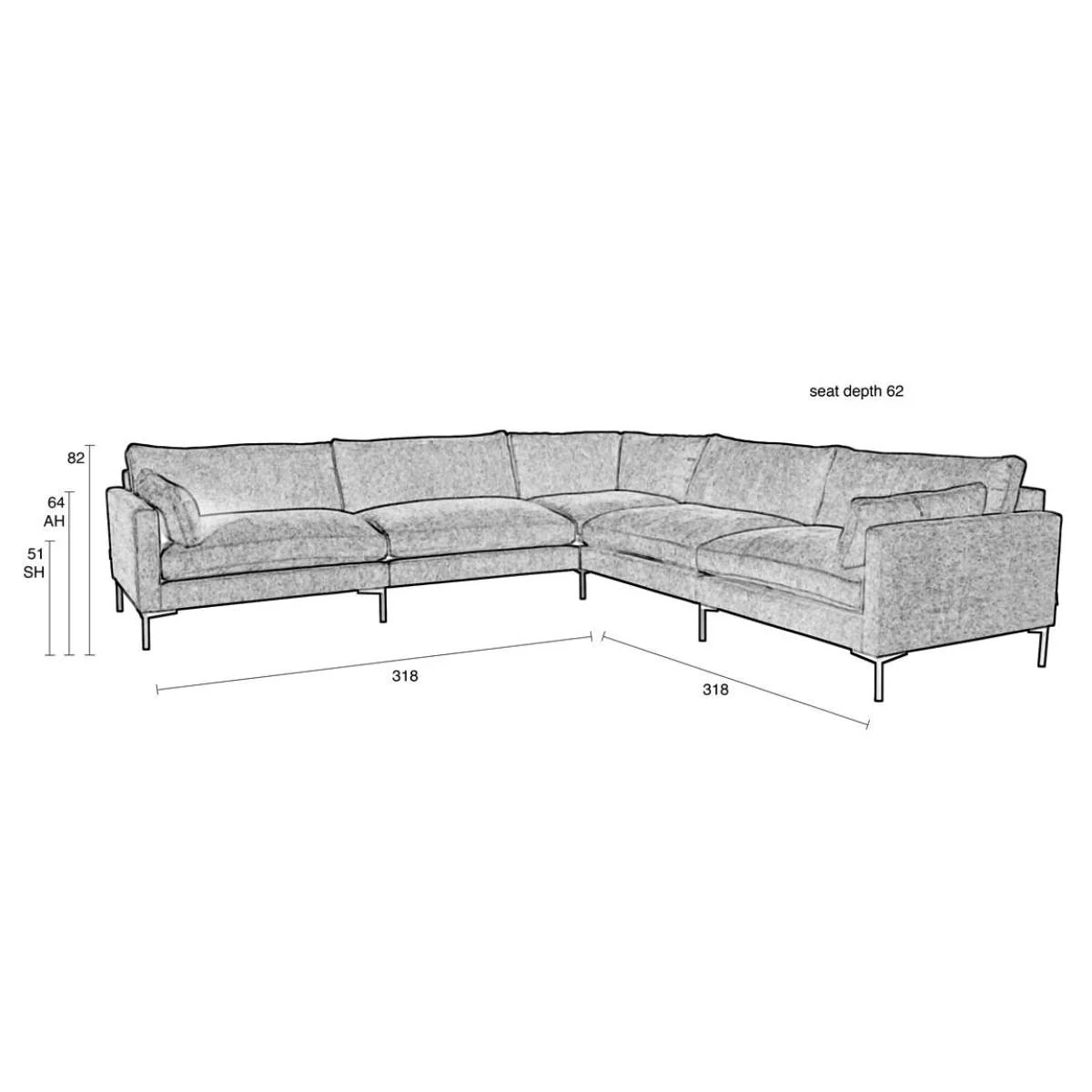 Zuiver Sofa Summer - Image 13