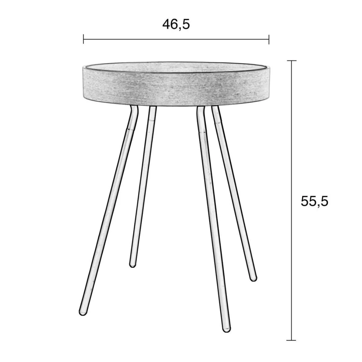 Zuiver Table Oak Tray - Image 12